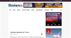 Desktop Screenshot of business24-7.ae